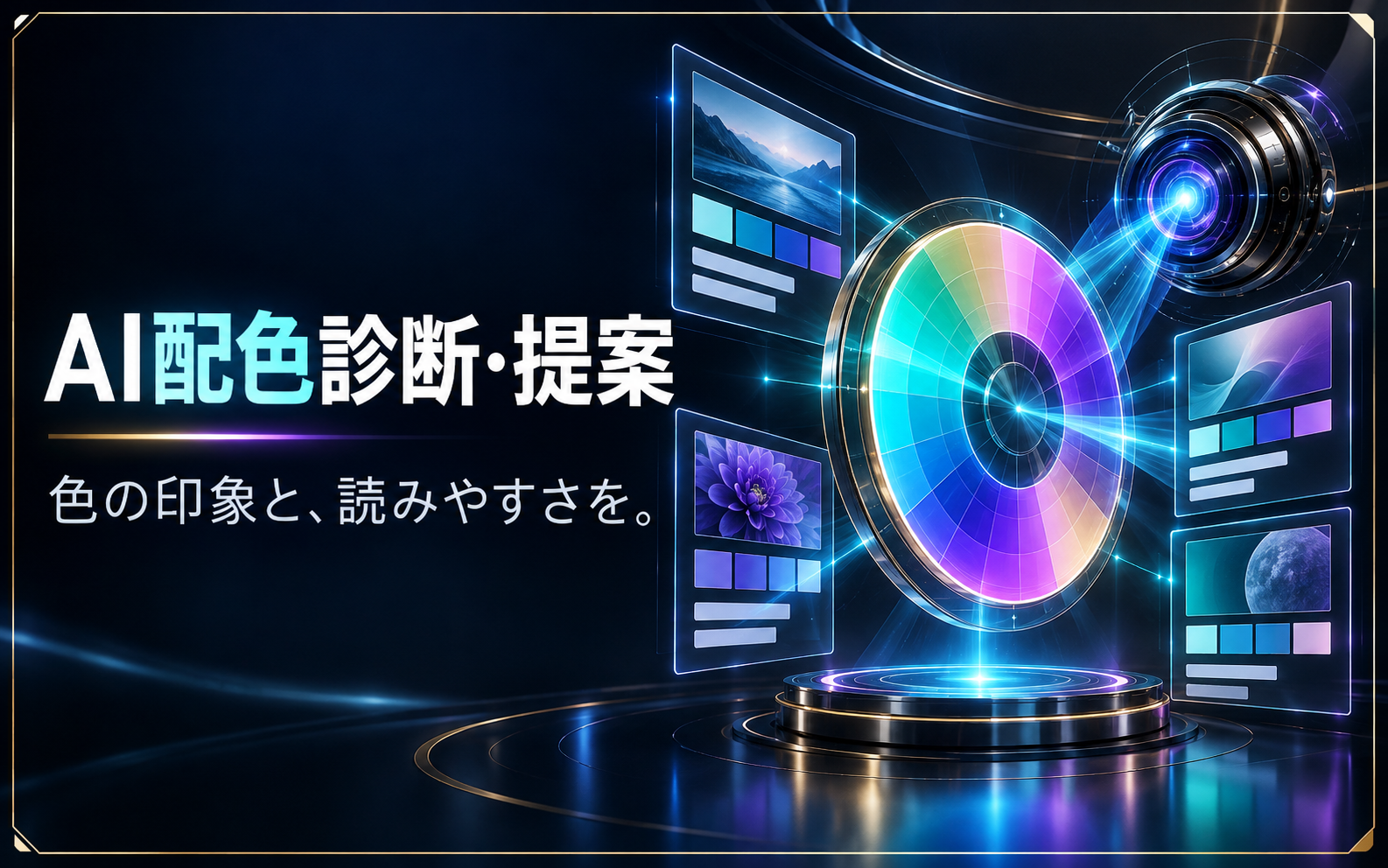 配色診断・提案のAI診断アイキャッチ