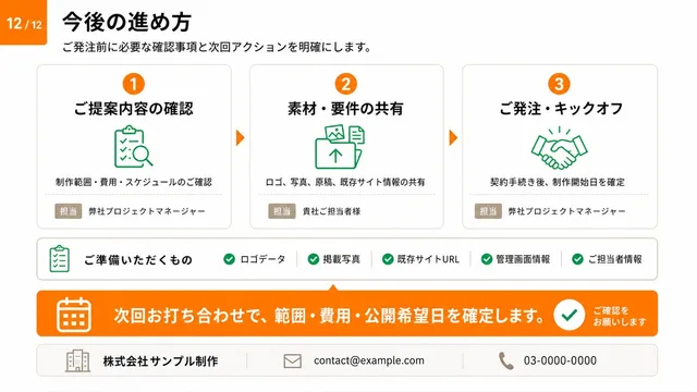 スライド デザイン 347