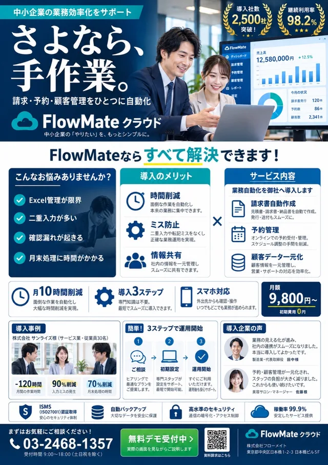 チラシ デザイン 348